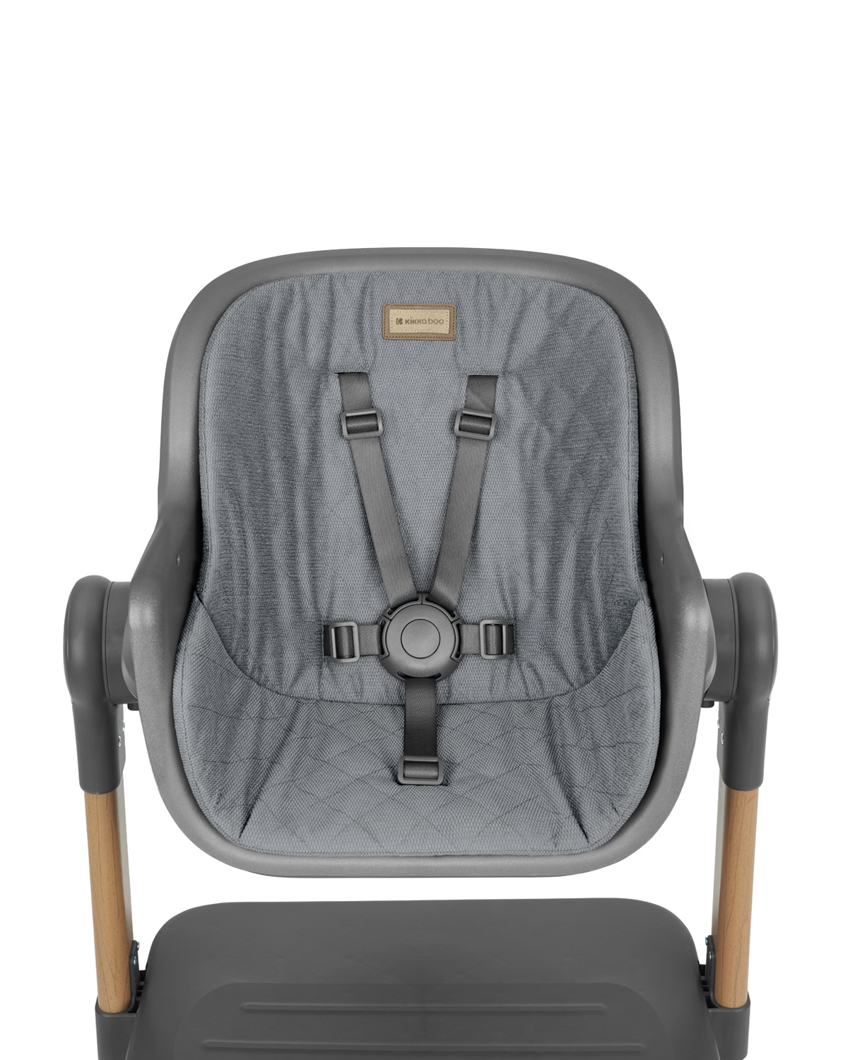 cuna de colecho 2 en 1 + trona sleat me Grey de kikkaboo
