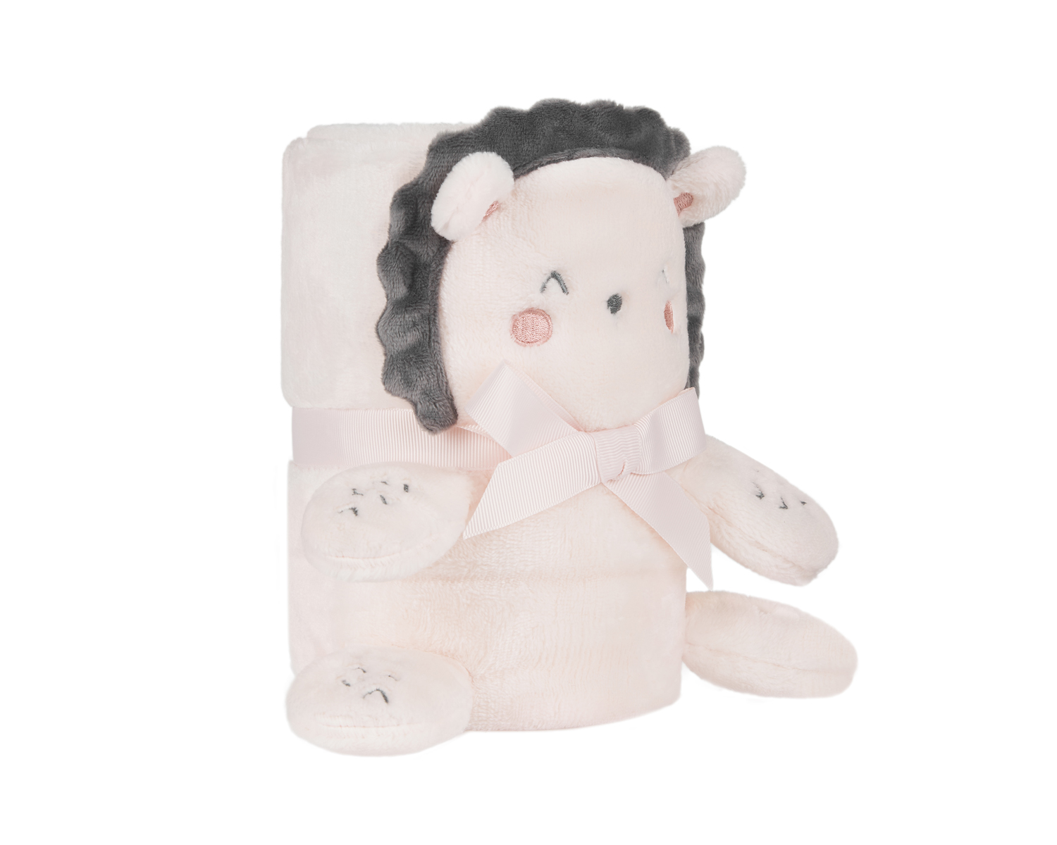 Manta de regalo con bordado 3D Hedge-hugs