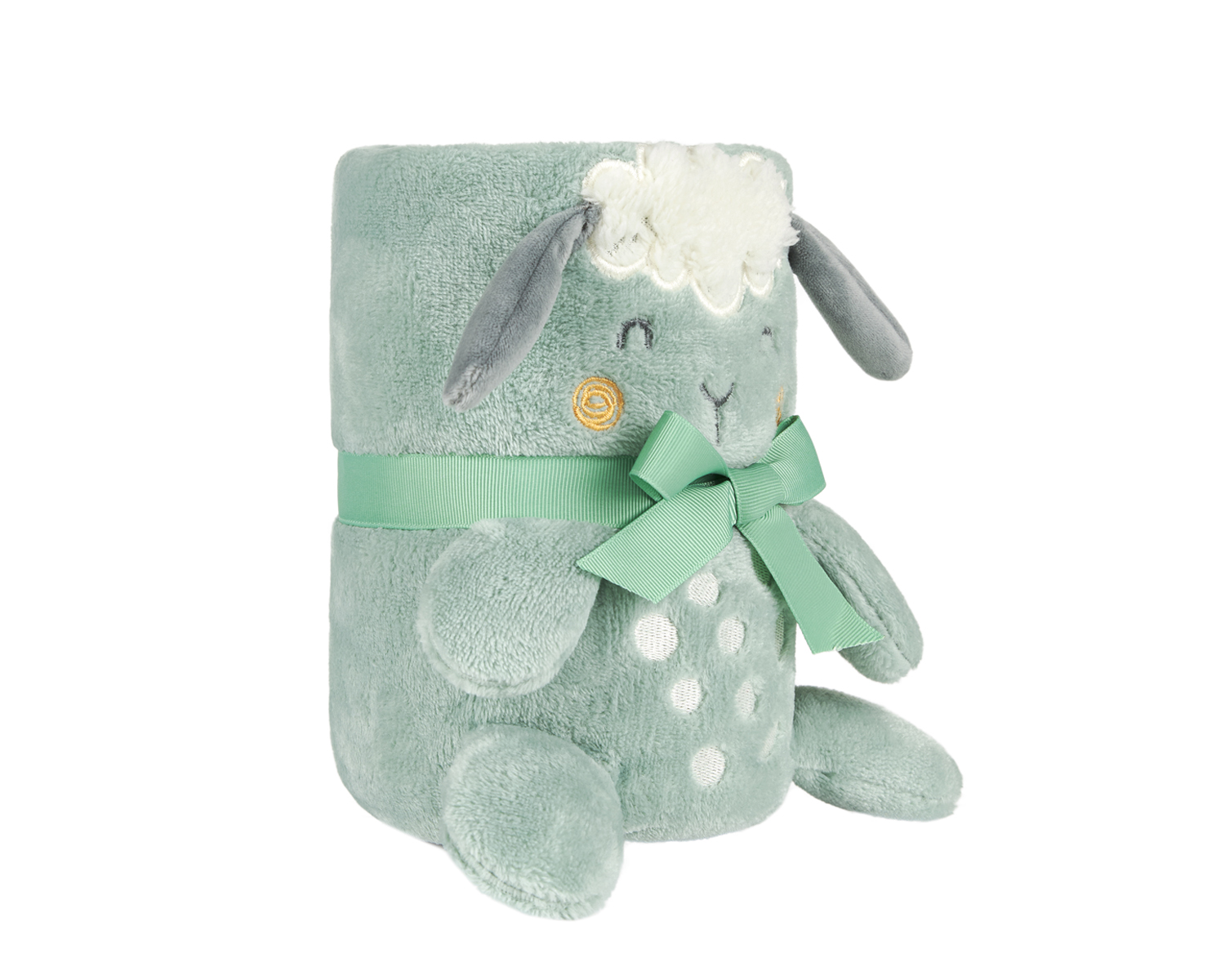 Manta de regalo con bordado 3D Sleepy Sheep