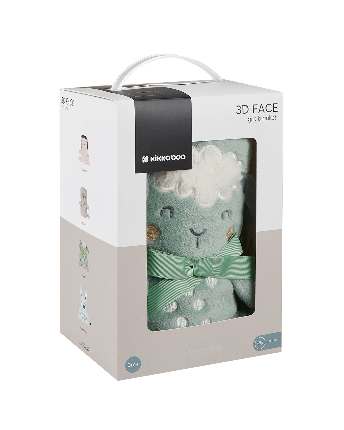 Manta de regalo con bordado 3D Sleepy Sheep