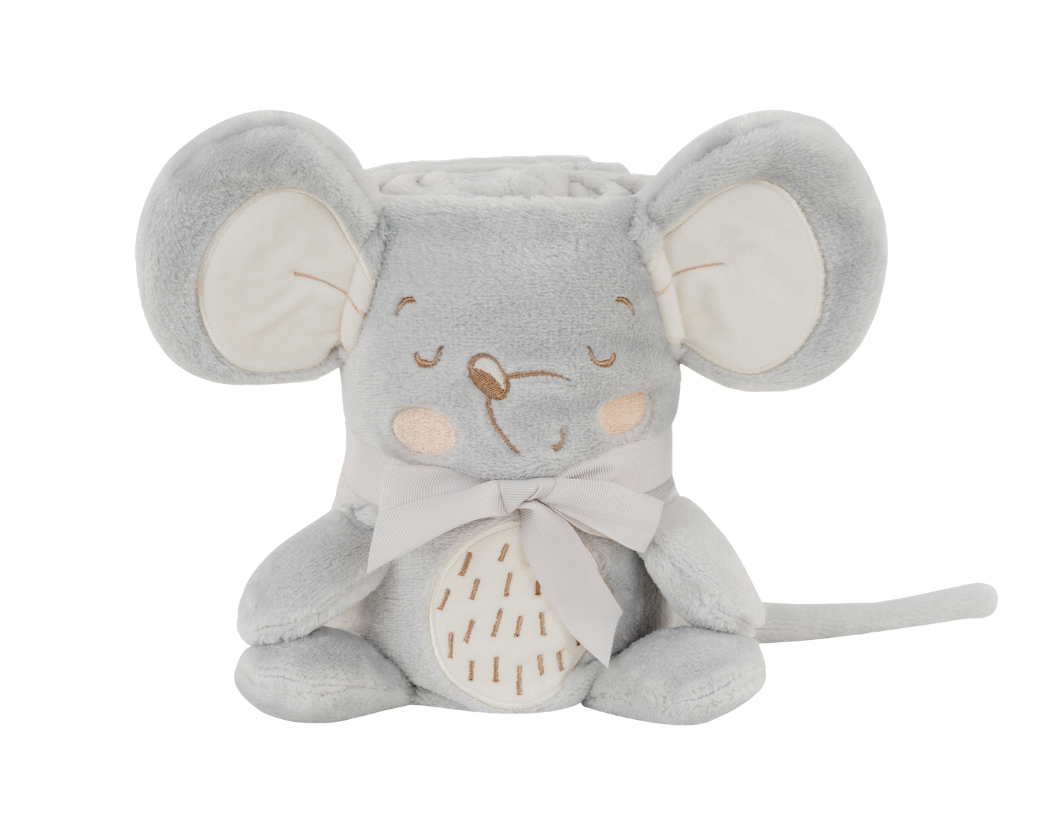 Manta de regalo con bordado 3D Joyful Mice