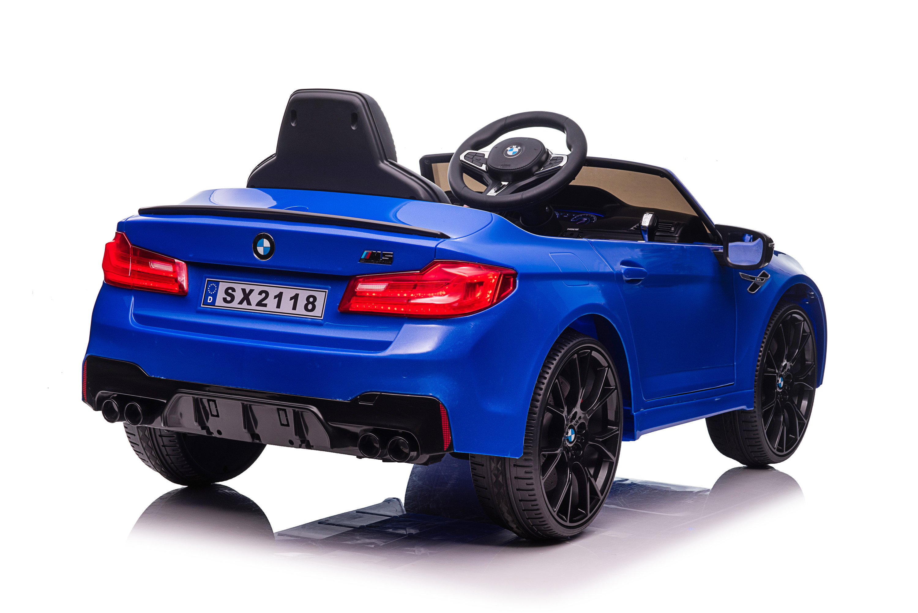 Акумулаторна кола Licensed BMW M5 Blue — снимка 6