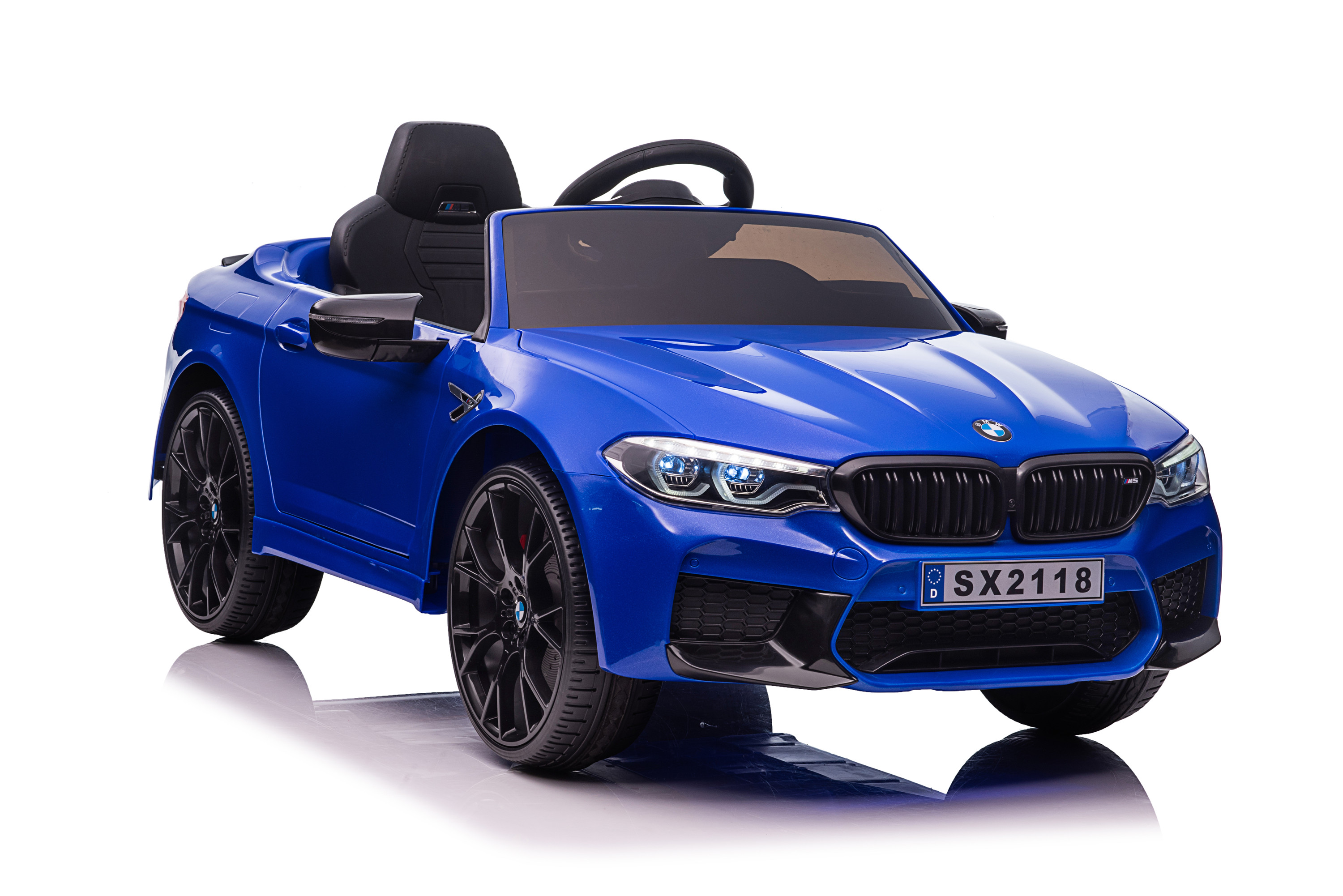 Акумулаторна кола Licensed BMW M5 Blue — снимка 2