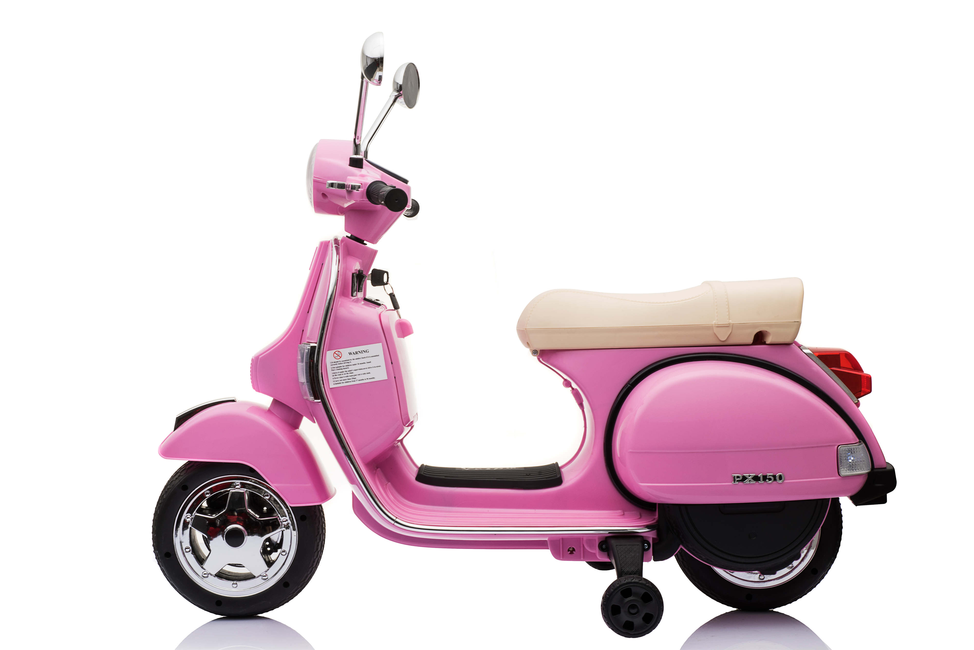 Акумулаторен мотор Licensed Vespa PX150 Pink — снимка 4