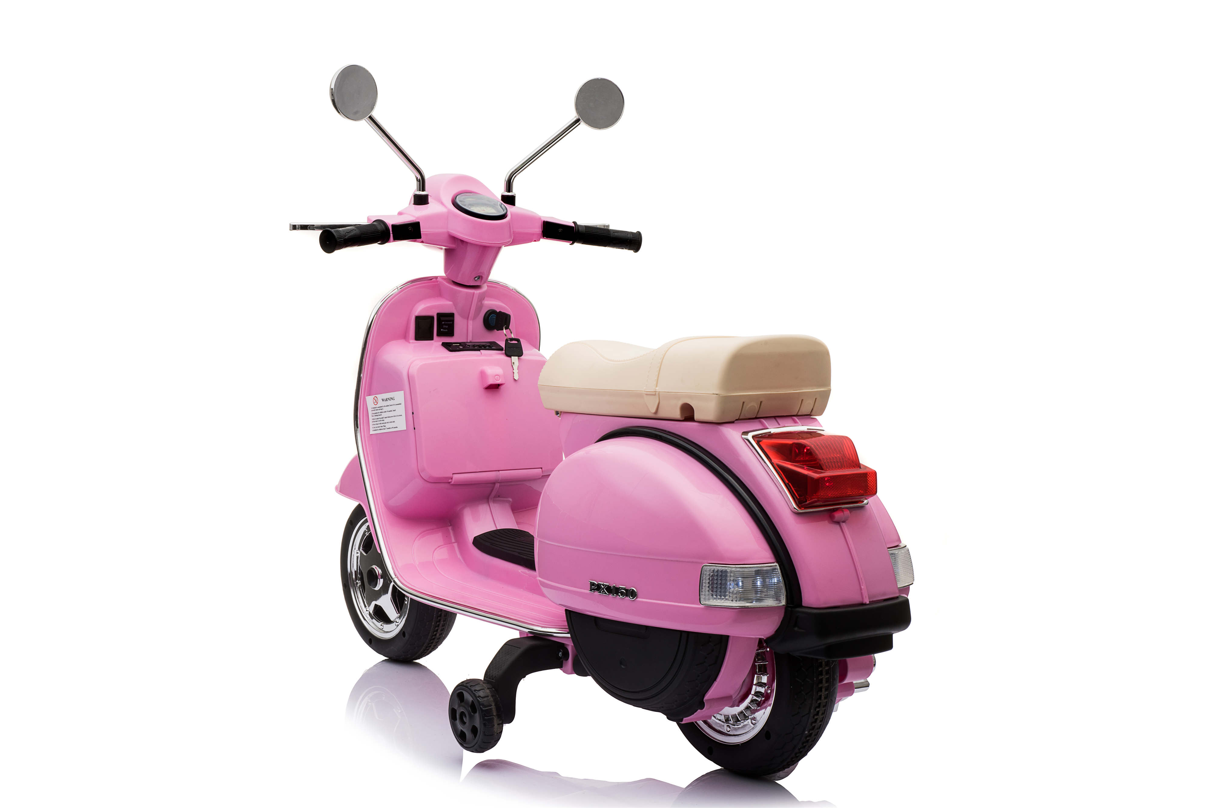 Акумулаторен мотор Licensed Vespa PX150 Pink — снимка 3