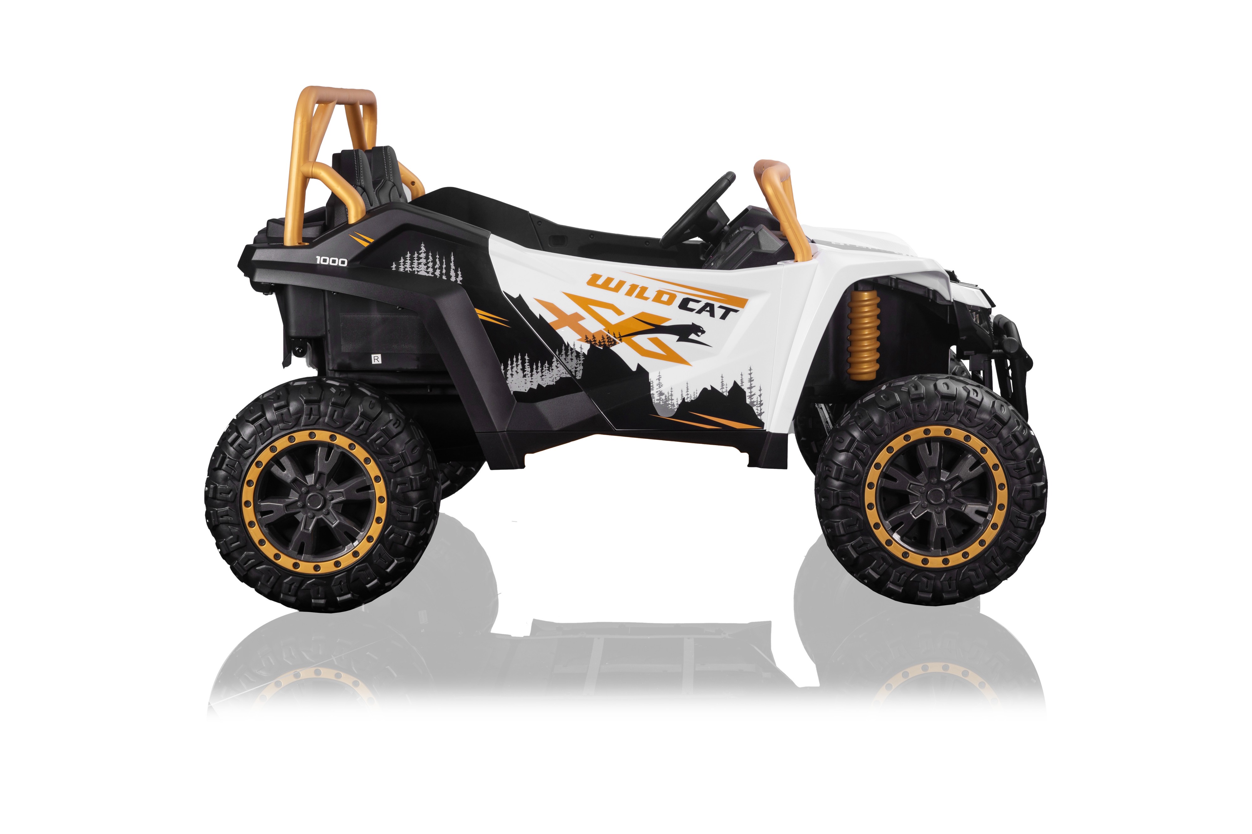 Акумулаторна кола Licensed Arctic Cat white — снимка 2