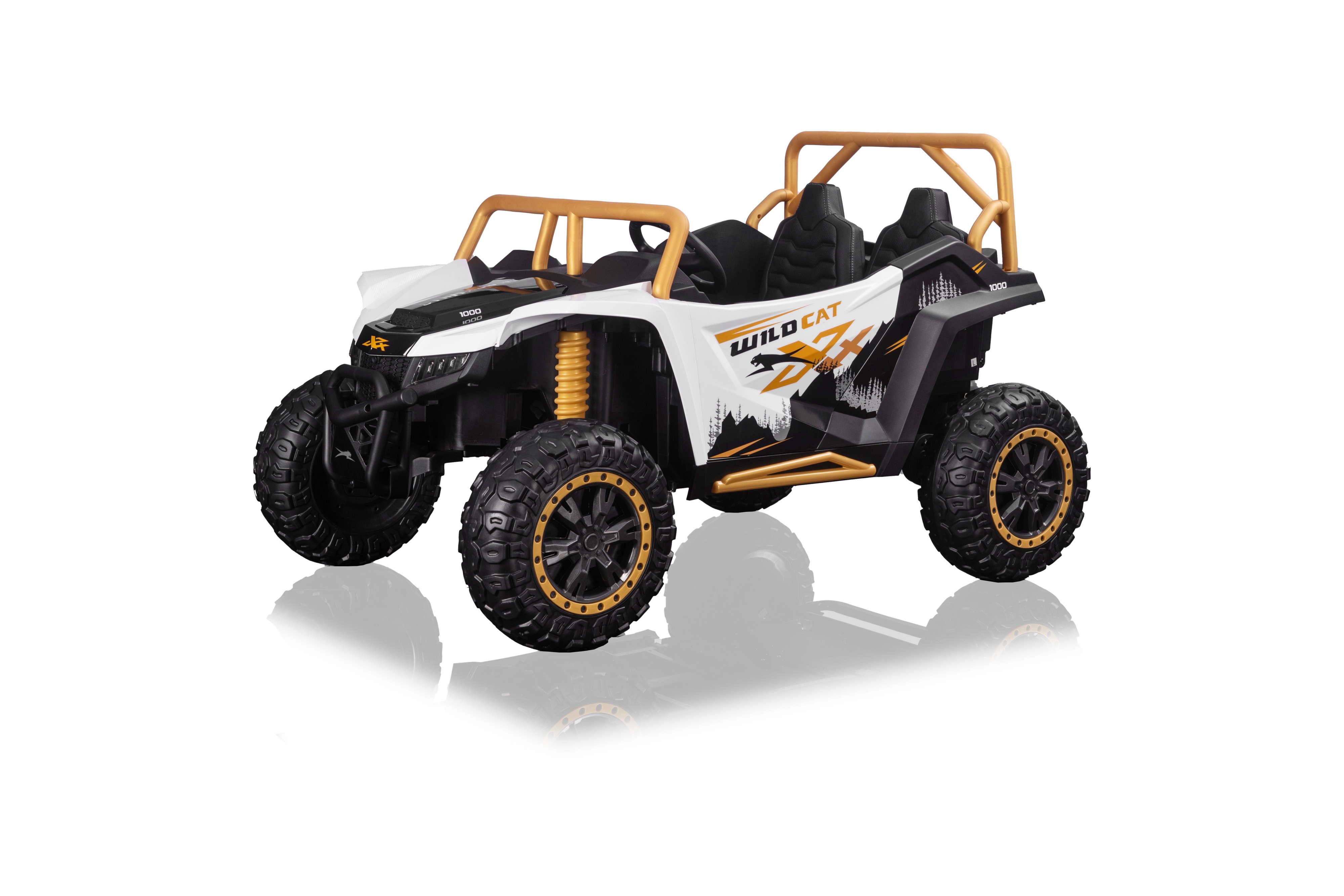 Акумулаторна кола Licensed Arctic Cat white — снимка 3