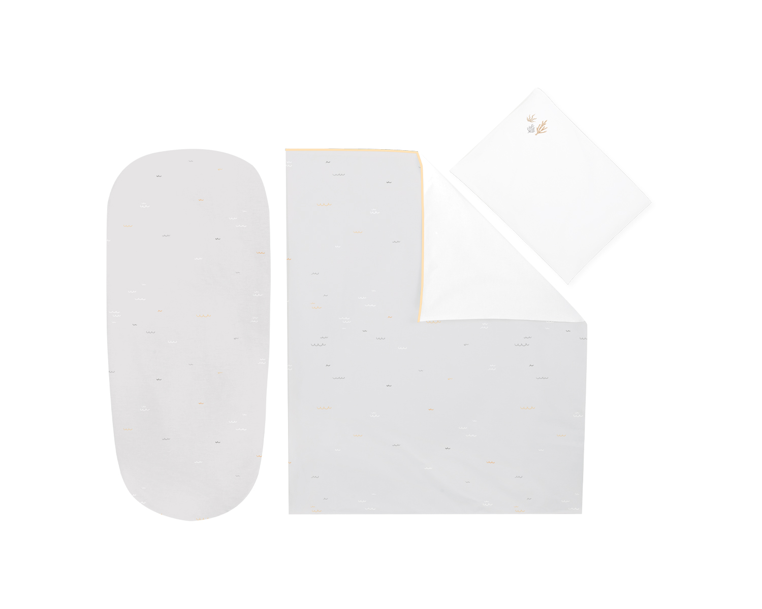 Juego de cama para minicuna 3 piezas Seally Me