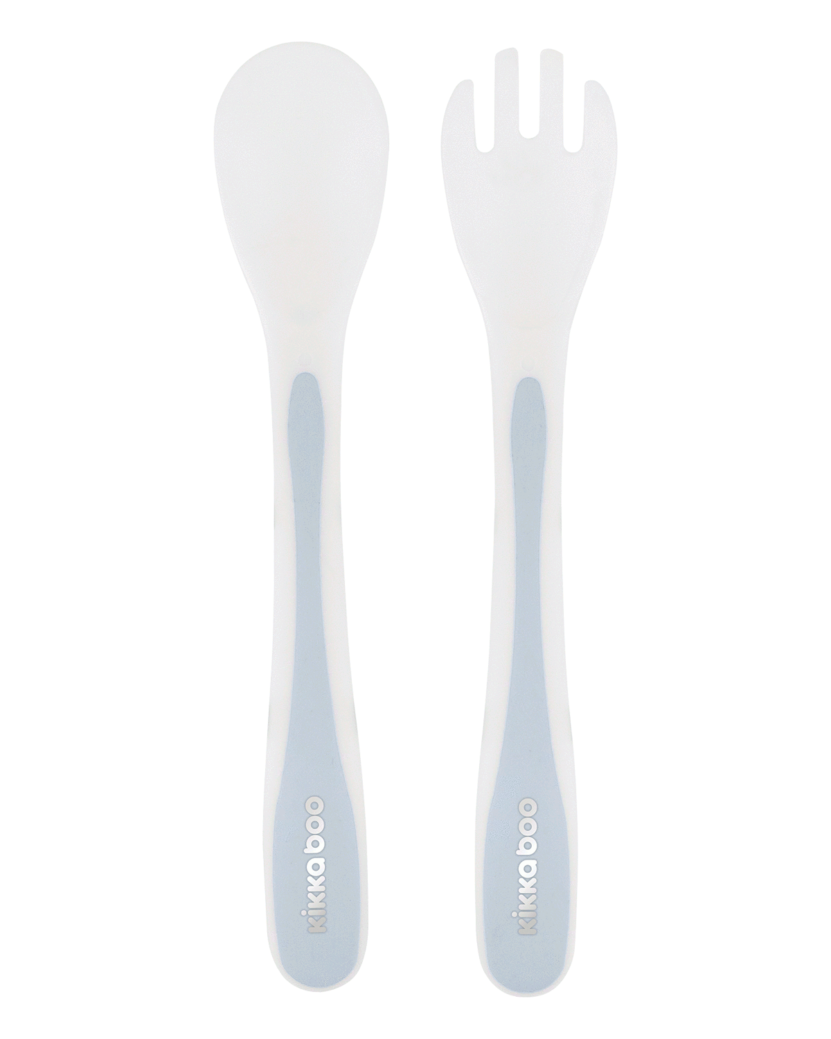 Set de cuchara y tenedor PP Azul