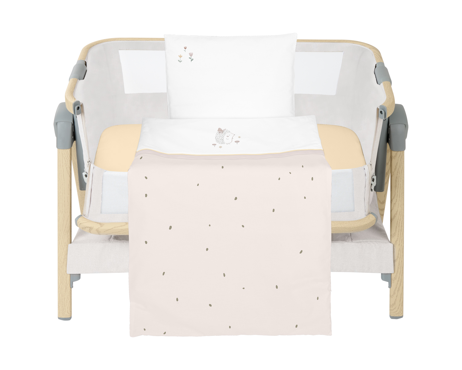 Juego de cama para minicuna 3 piezas Hedge-hugs