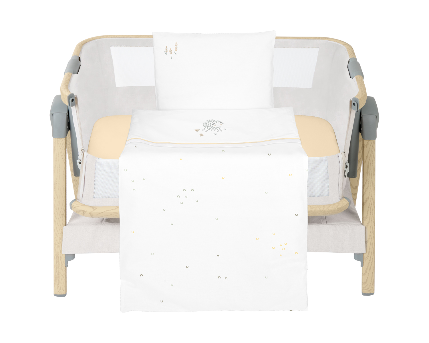 Juego de cama para minicuna 3 piezas Sleepy Sheep