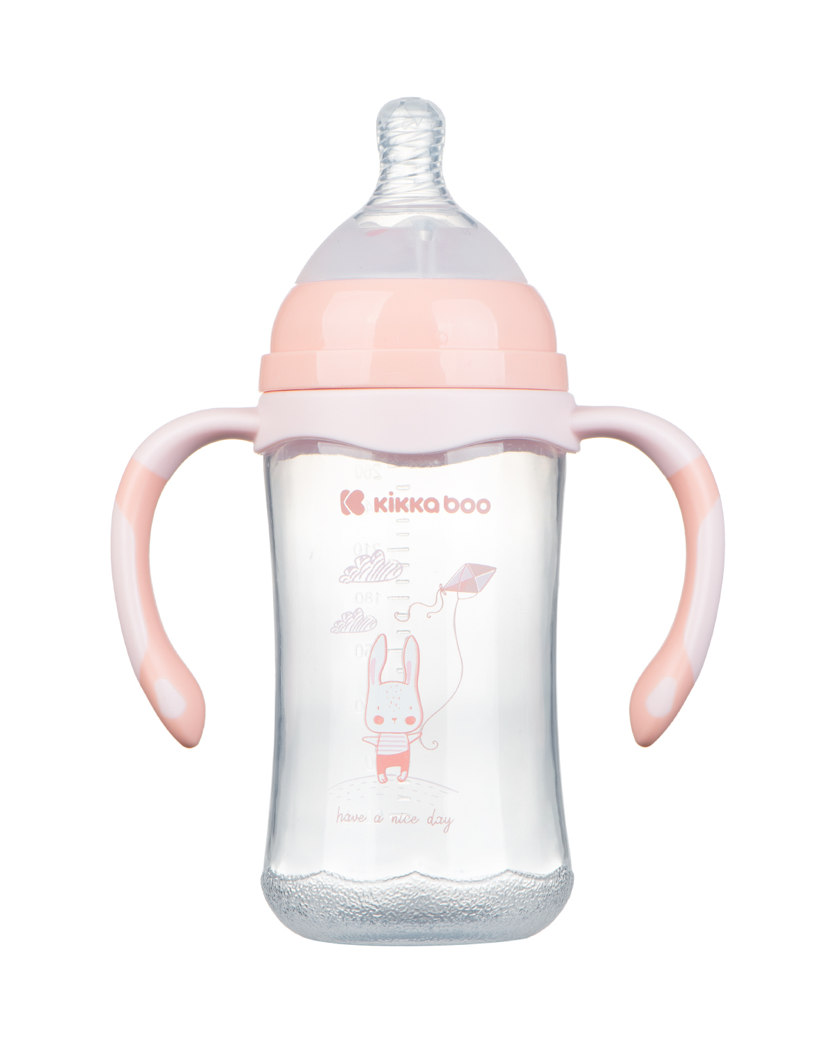 Biberón PP 260ml Rabbit Melocotón