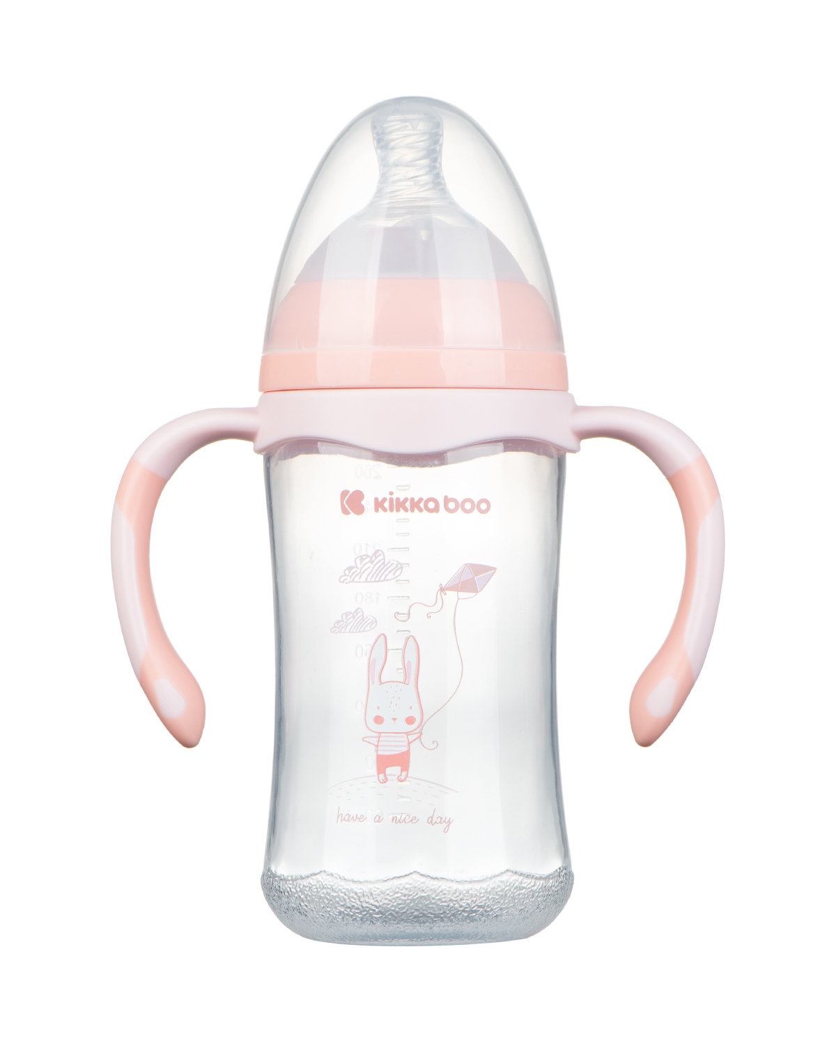 Biberón PP 260ml Rabbit Melocotón