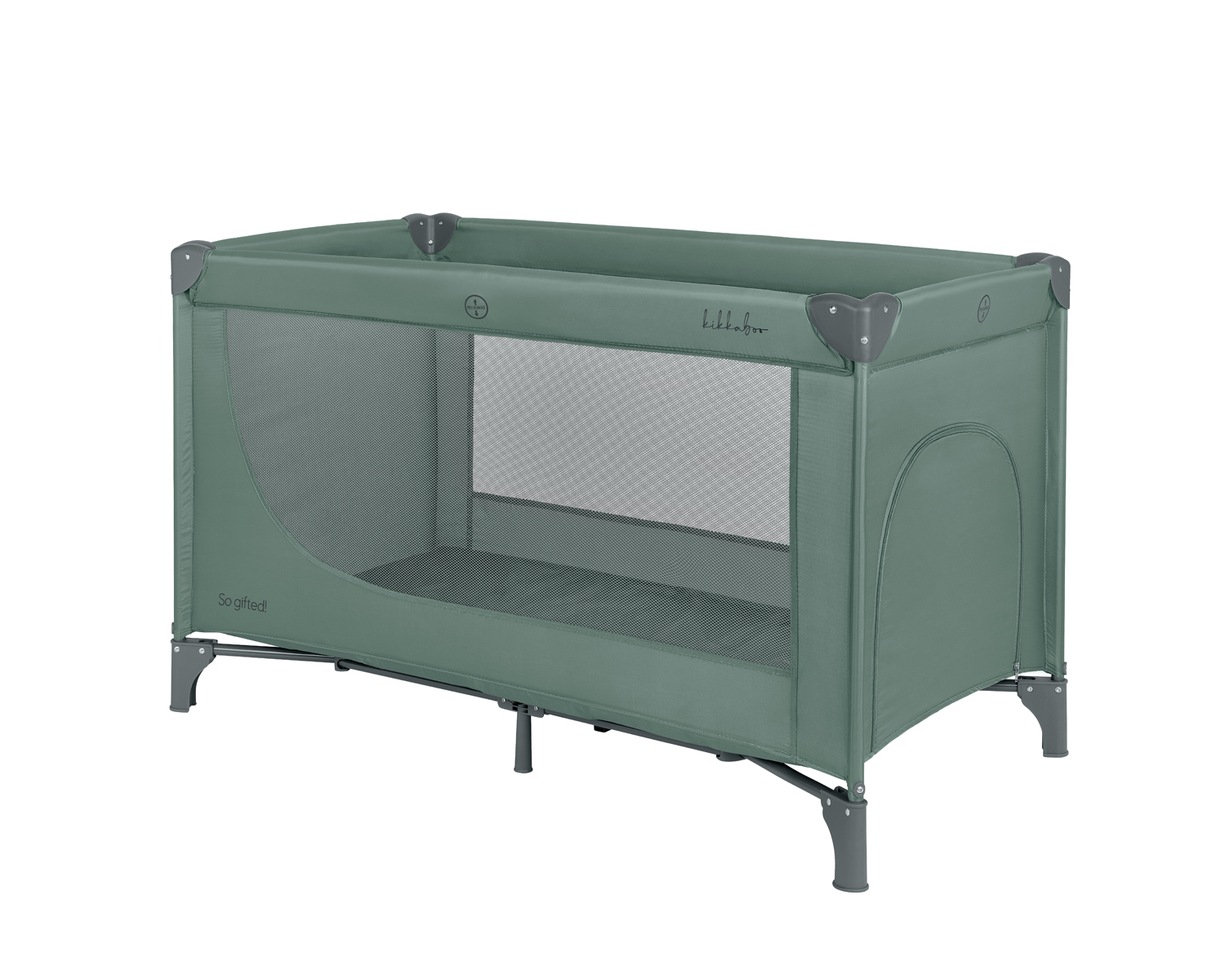 Cuna de bebé de 1 nivel So Gifted Verde 2026