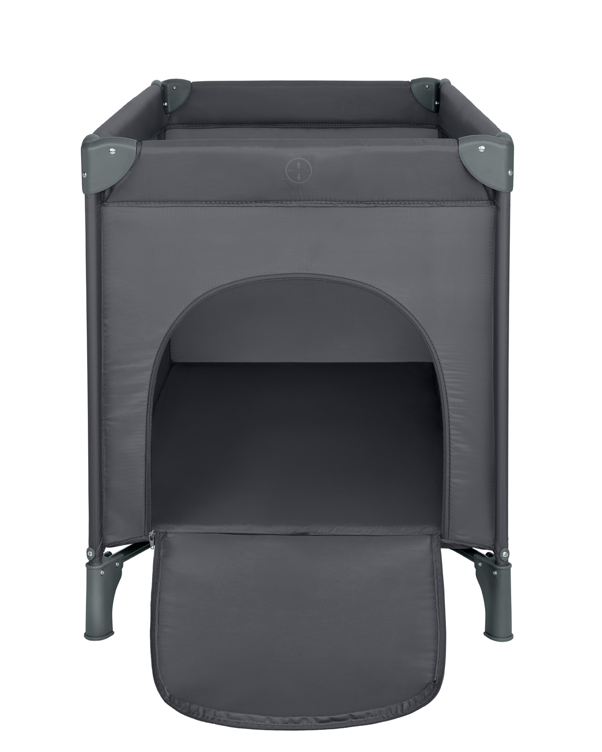 Cuna de bebé de 1 nivel So Gifted Negro 2026