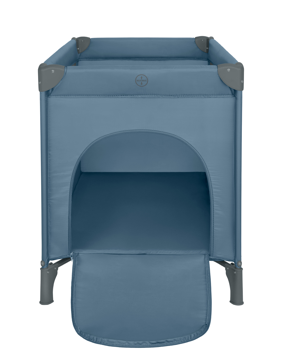 Cuna de bebé de 1 nivel So Gifted Azul 2026