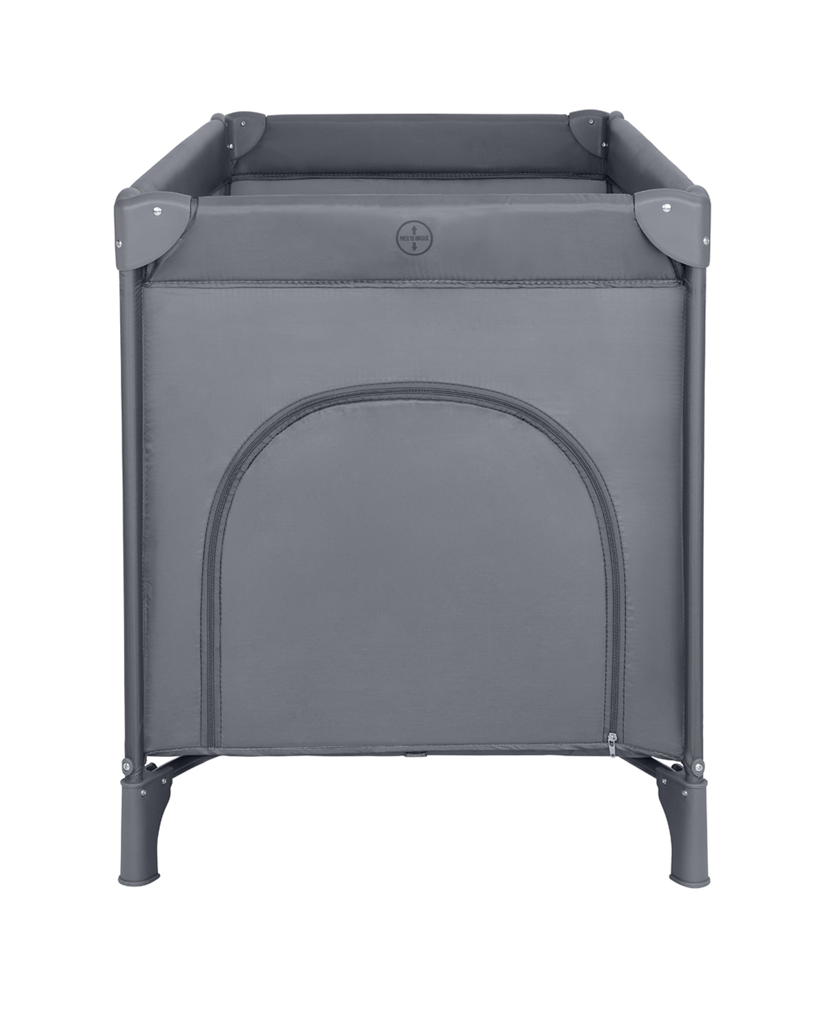 Cuna de bebé de 1 nivel So Gifted Gris 2026