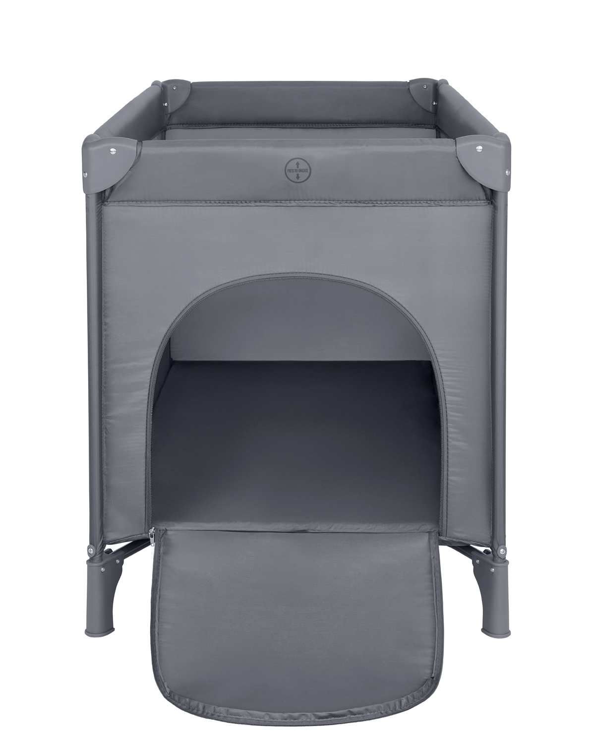 Cuna de bebé de 1 nivel So Gifted Gris 2026