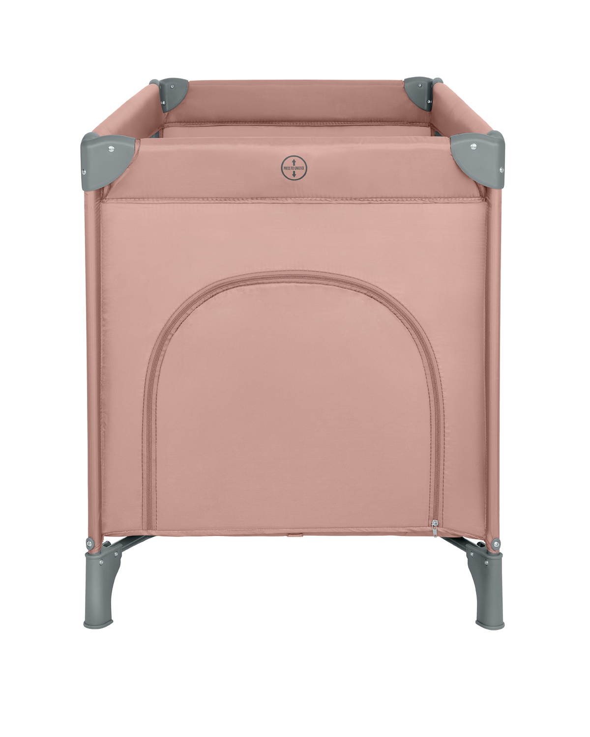 Cuna de bebé de 1 nivel So Gifted Rosa 2026