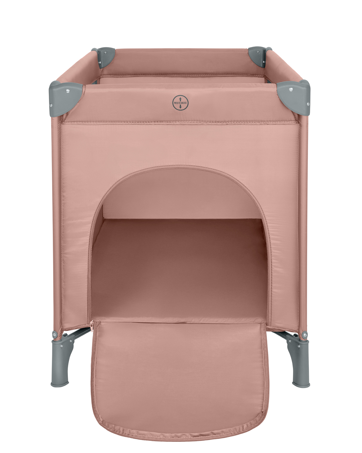 Cuna de bebé de 1 nivel So Gifted Rosa 2026