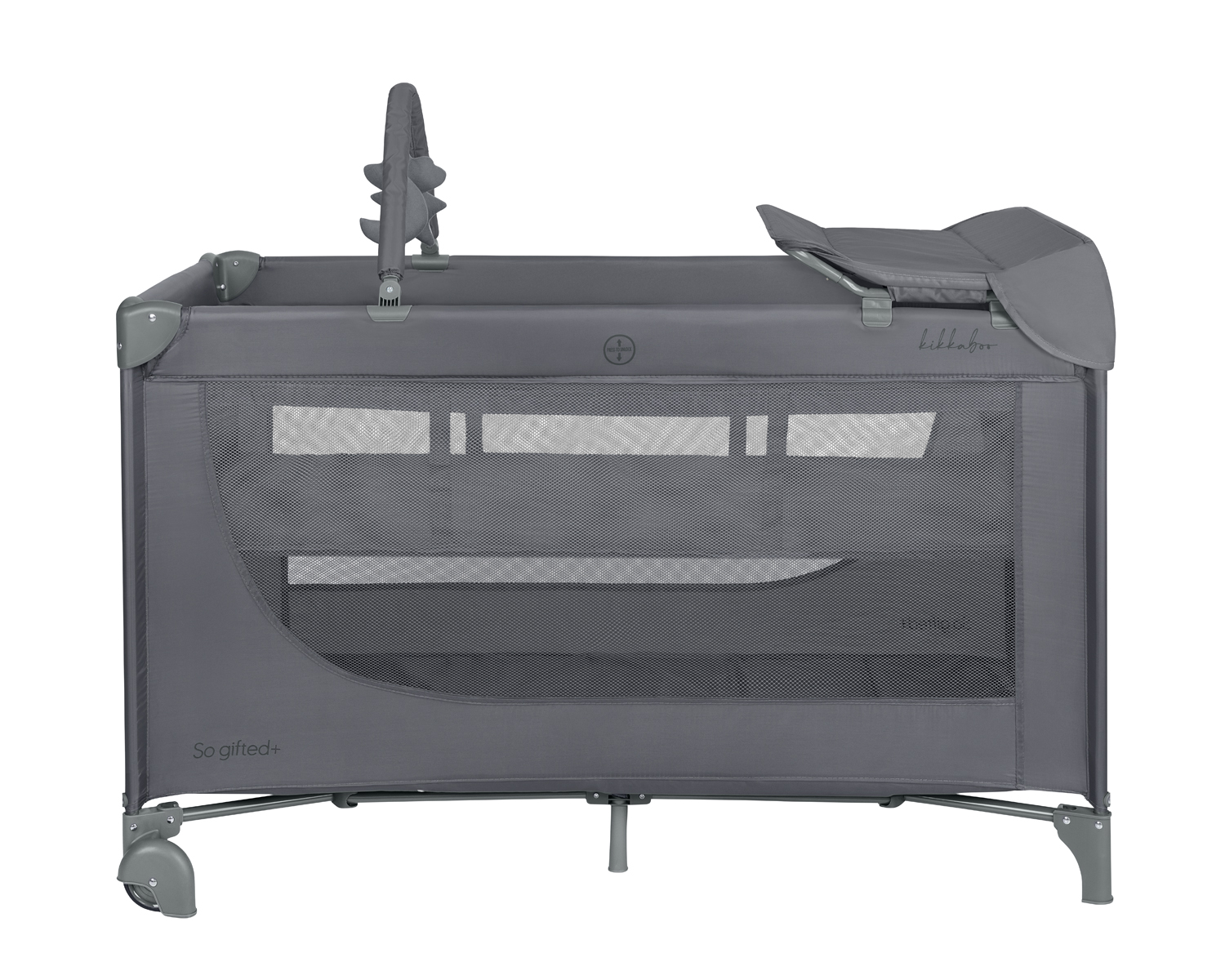 Cuna de viaje 2 niveles So Gifted PLUS Gris 2026