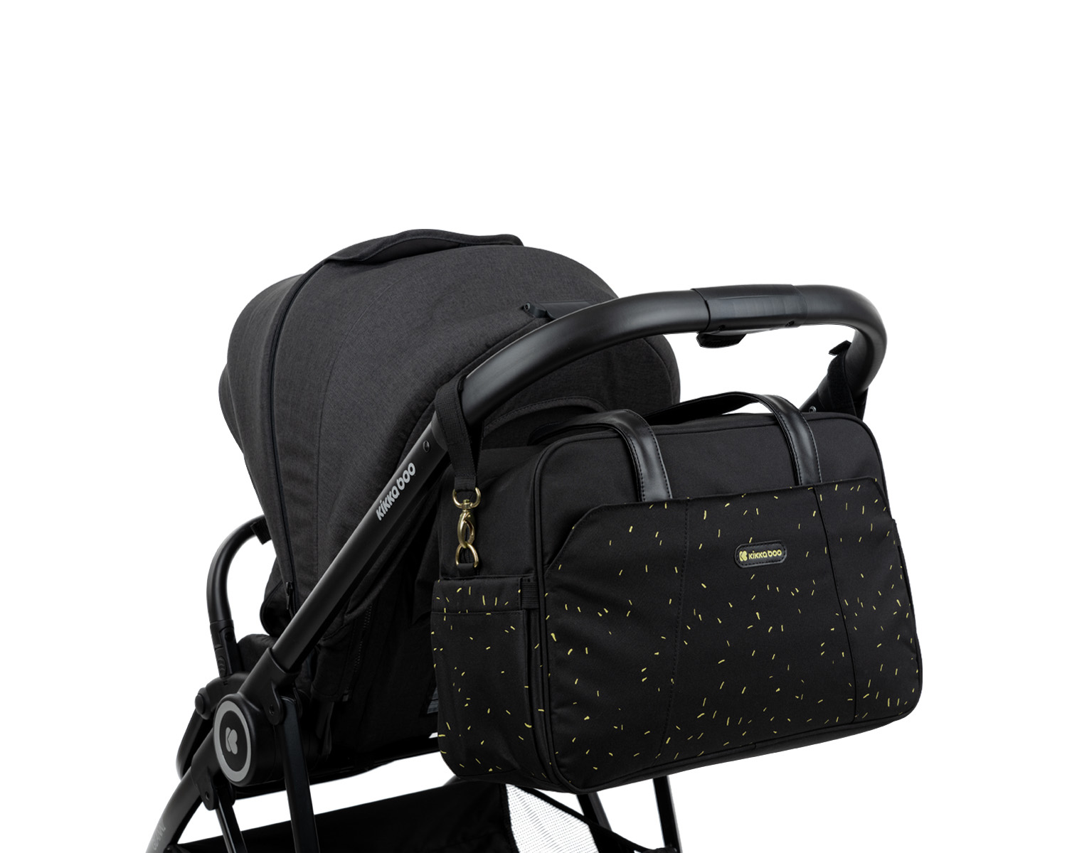 Bolsa de mamá Chelsea Confetti Negro