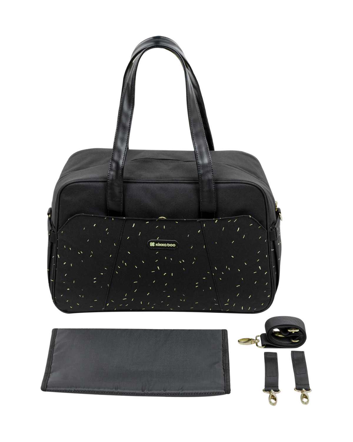 Bolsa de mamá Chelsea Confetti Negro