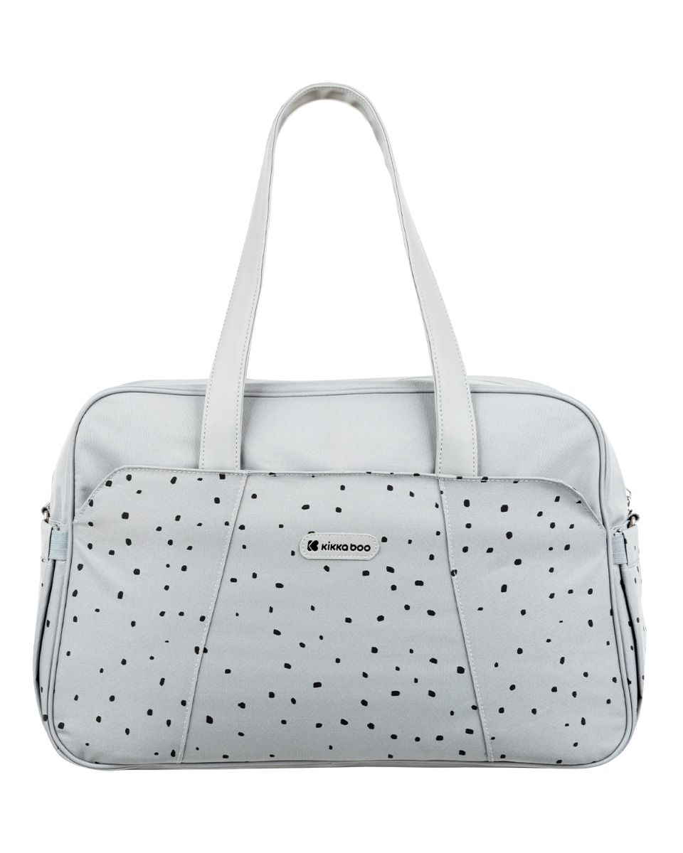Bolsa de mamá Chelsea Dots Gris