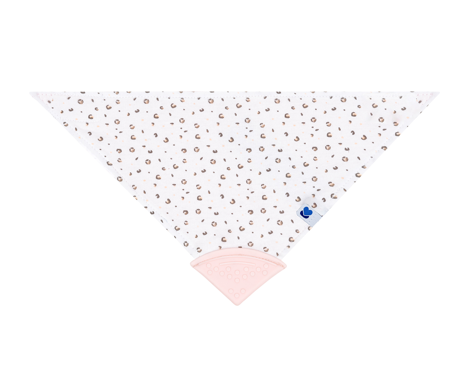 Babero Bandana con mordedor Savanna Pattern Rosa