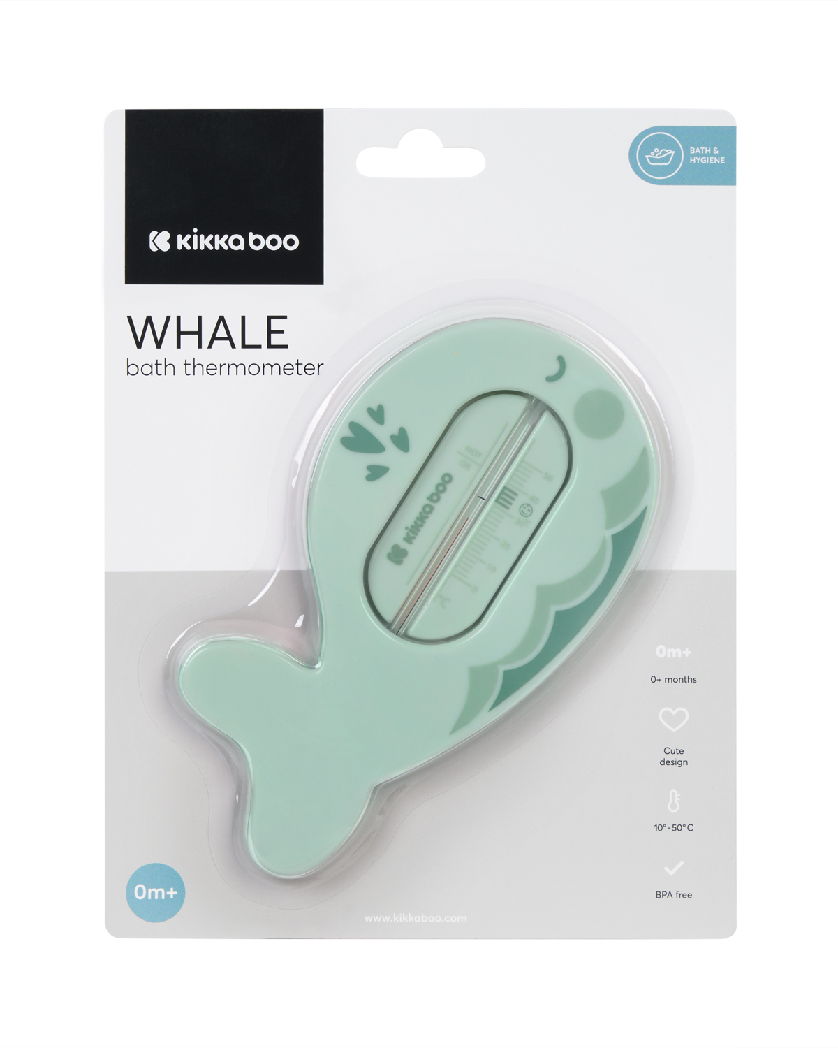 Termómetro de baño Whale Menta