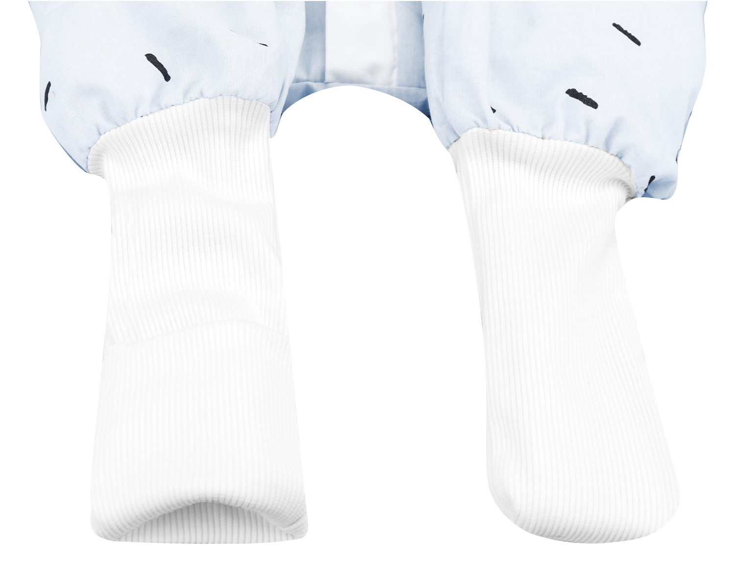 Saco de dormir de invierno con pies 4-5a Bear with me Azul