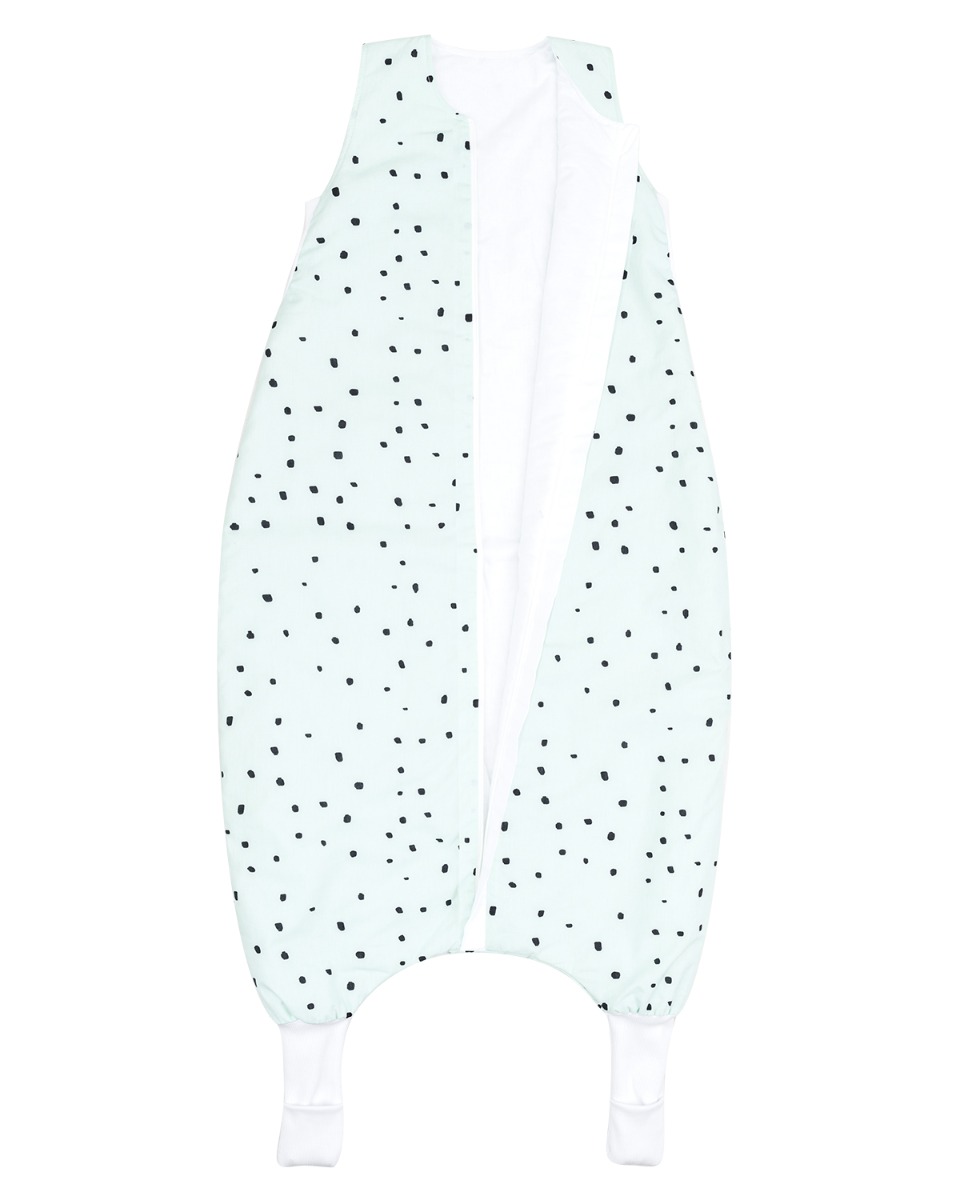 Saco de dormir de invierno con pies 4-5a Bear with me Menta