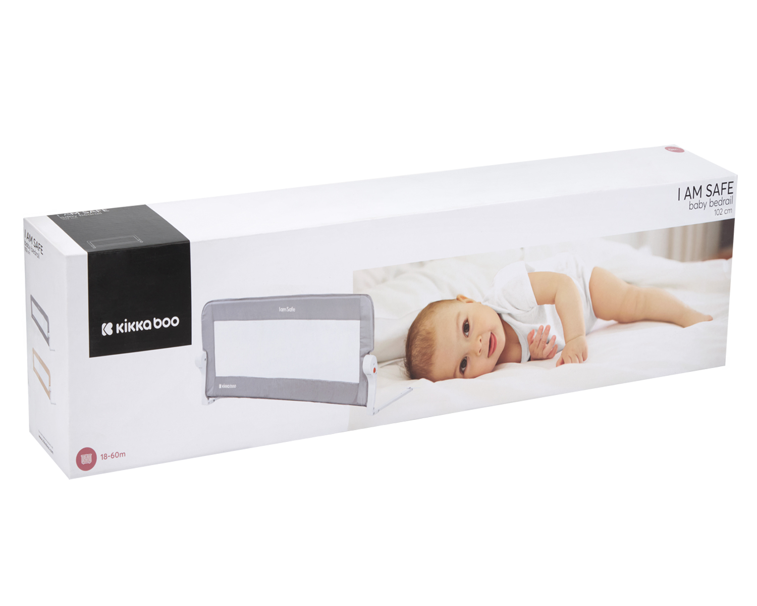 Barrera de cama I am safe 102cm Beige