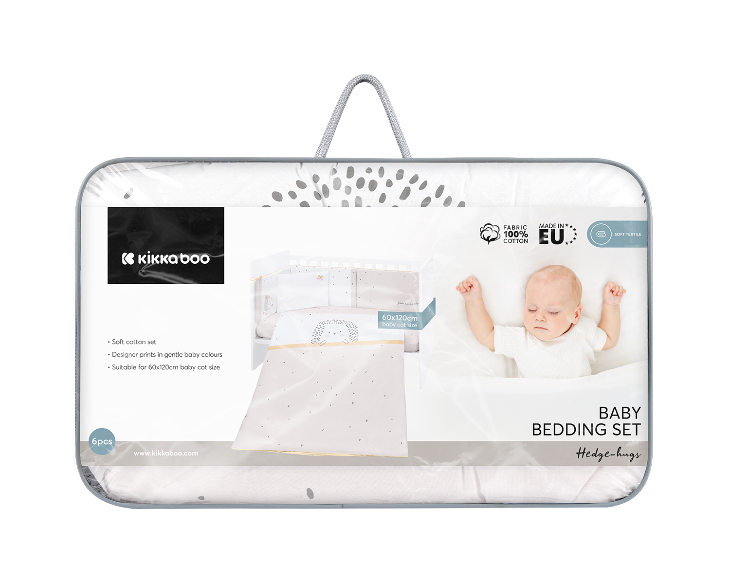 Juego de cama 6 piezas 60/120 Hedge-hugs