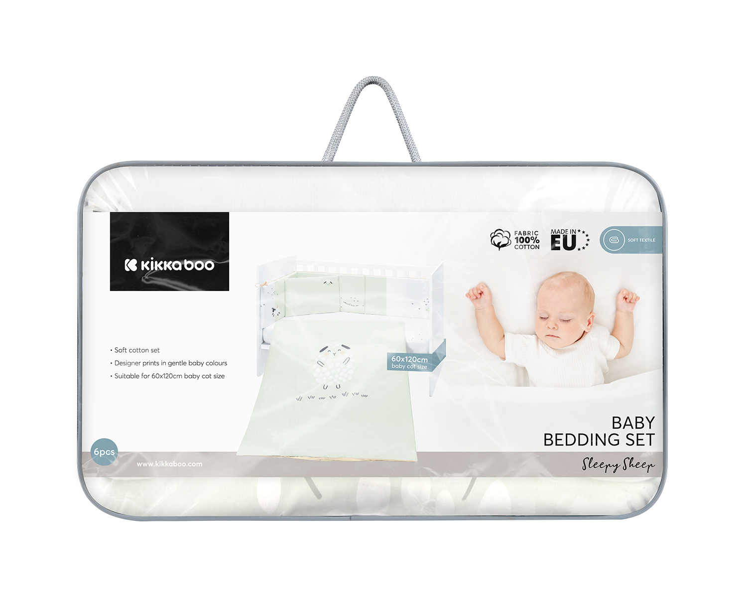 Juego de cama 6 piezas 60/120 Sleepy Sheep