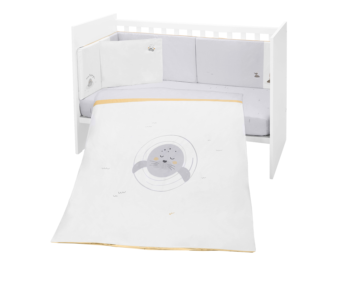 Juego de cama 6 piezas 60/120 Seally Me