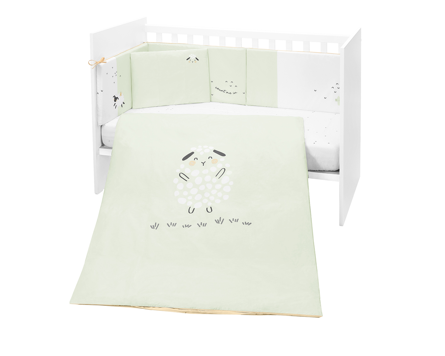 Juego de cama 6 piezas 60/120 Sleepy Sheep