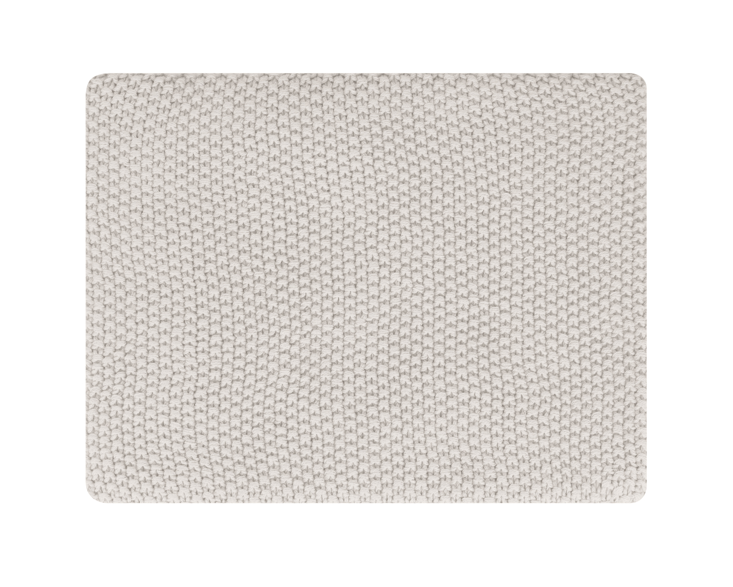 Manta de punto de algodón Dream Big Beige