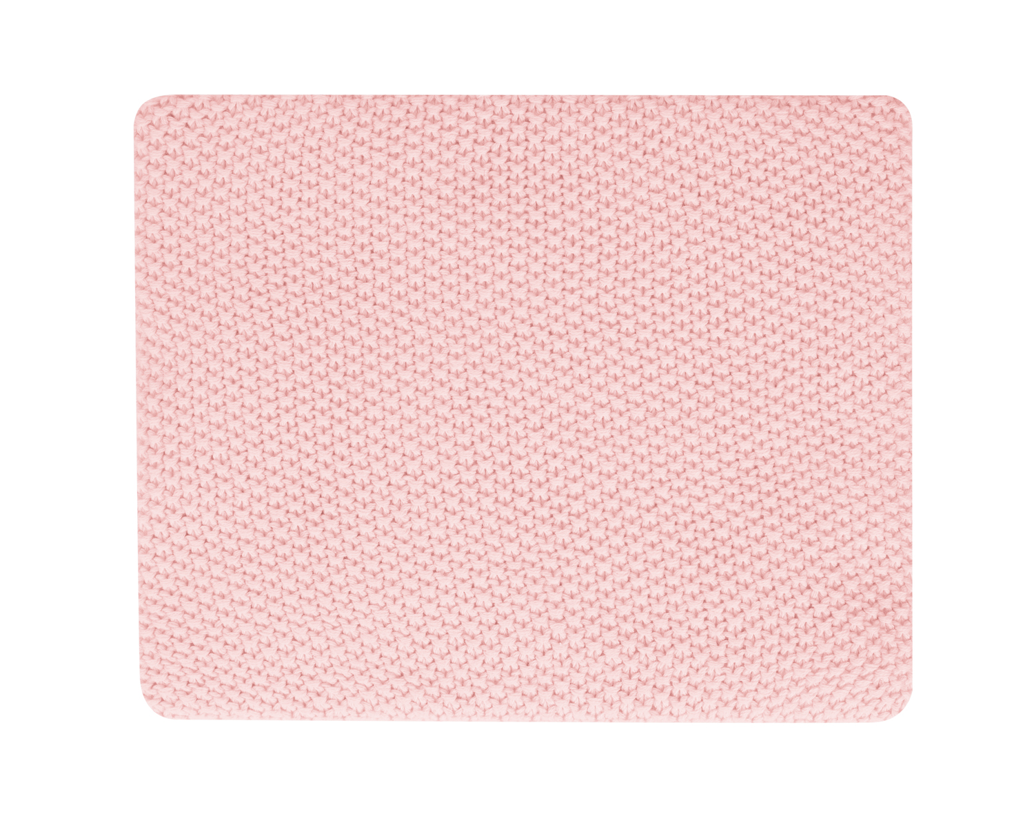 Manta de punto de algodón Dream Big Rosa