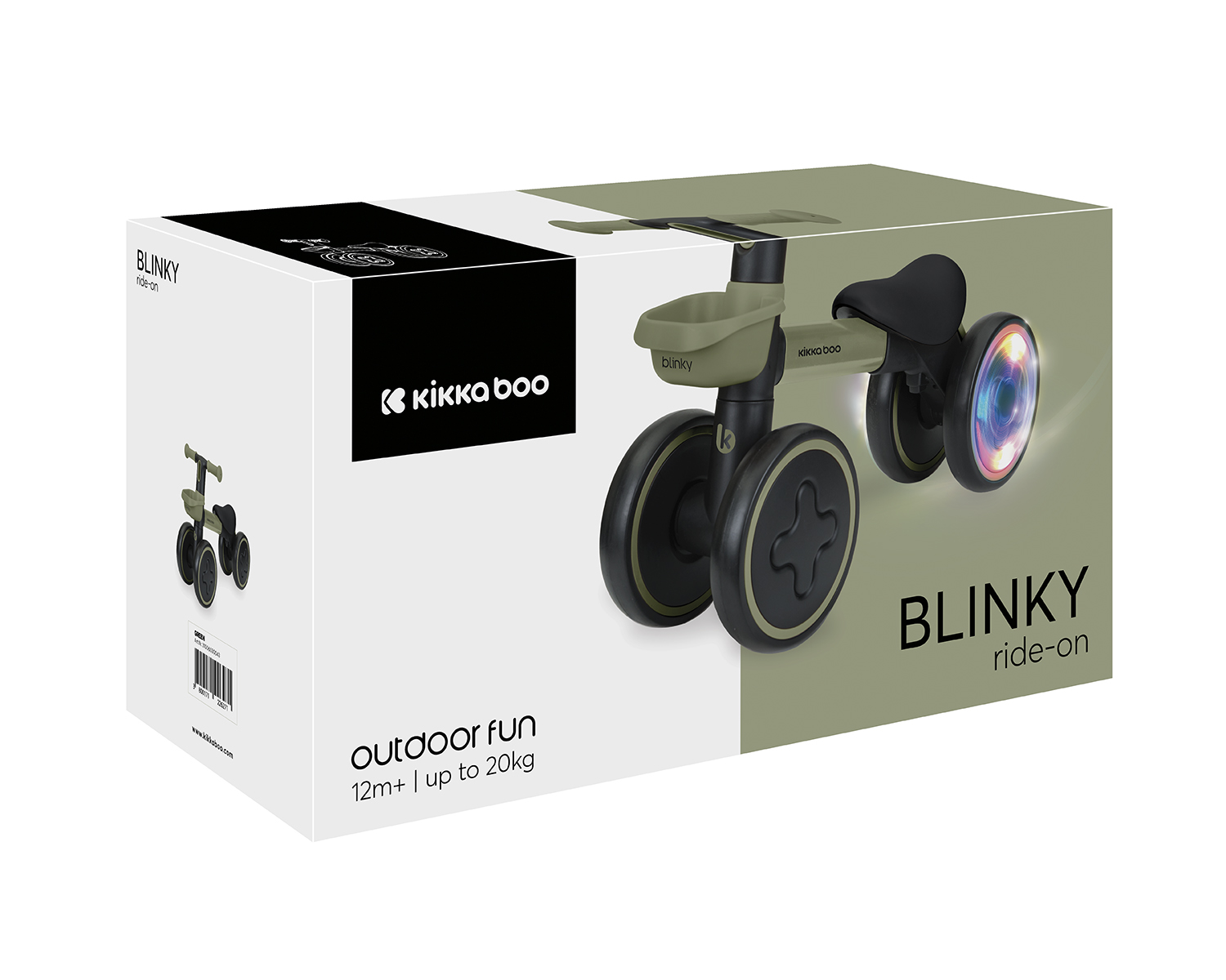 Correpasillos Blinky Verde