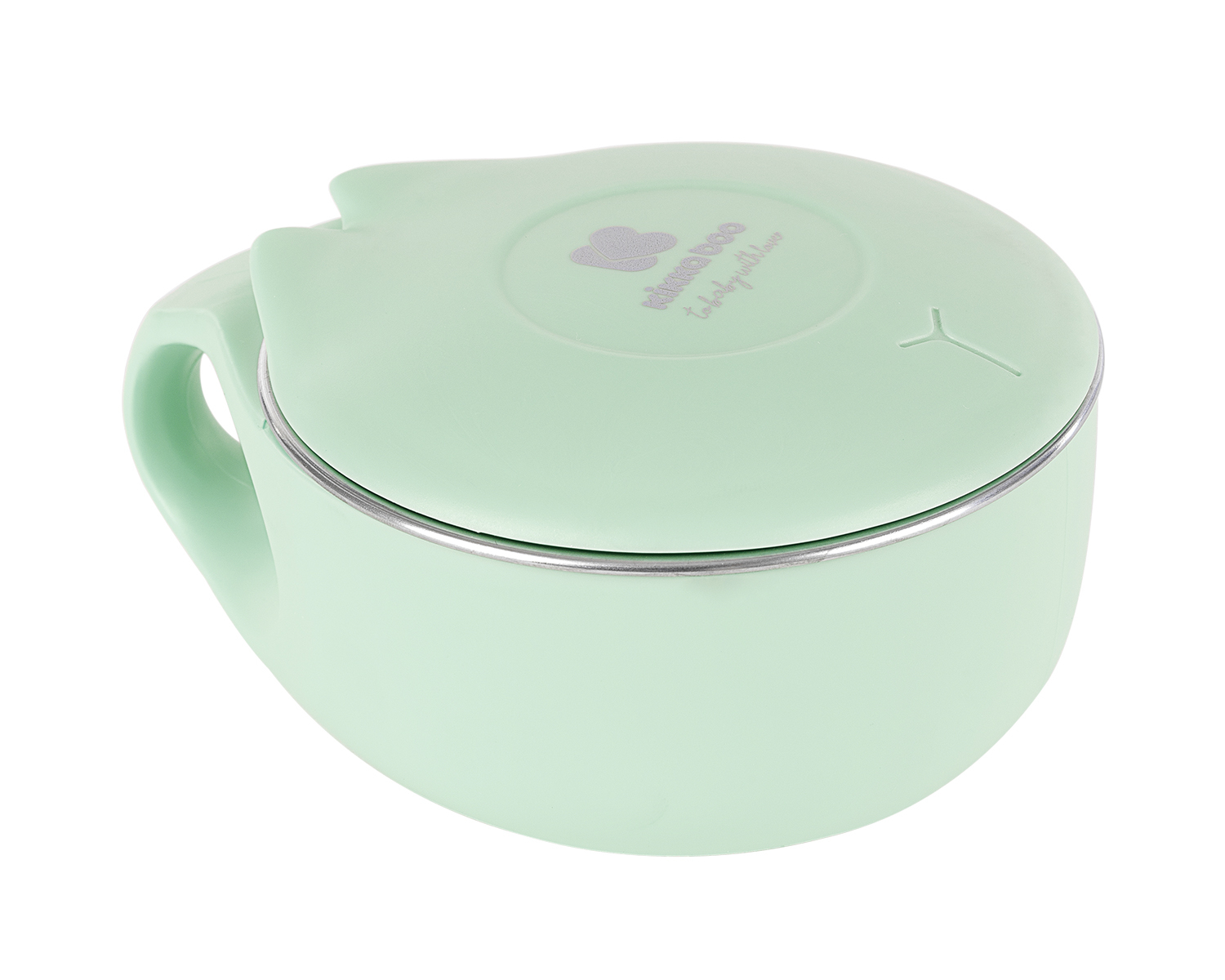 Cuenco de acero inoxidable 200ml Cat Menta