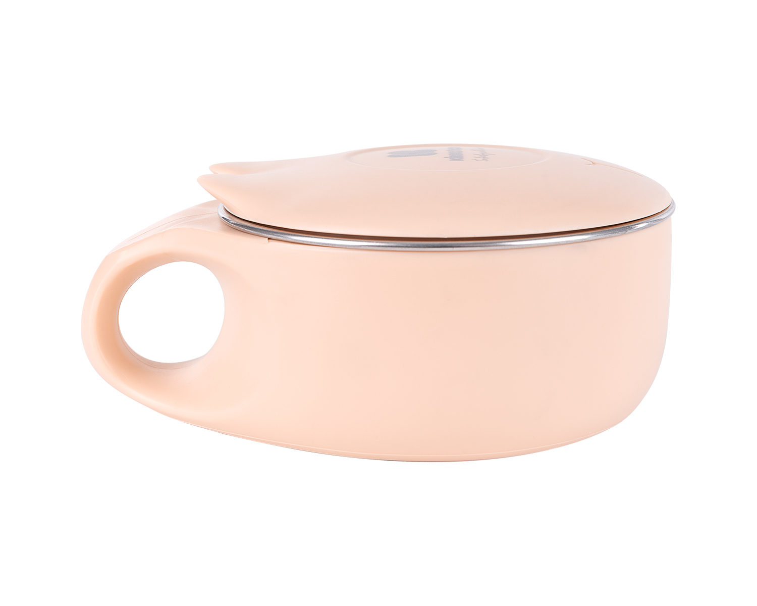 Cuenco de acero inoxidable 200ml Cat Rosa