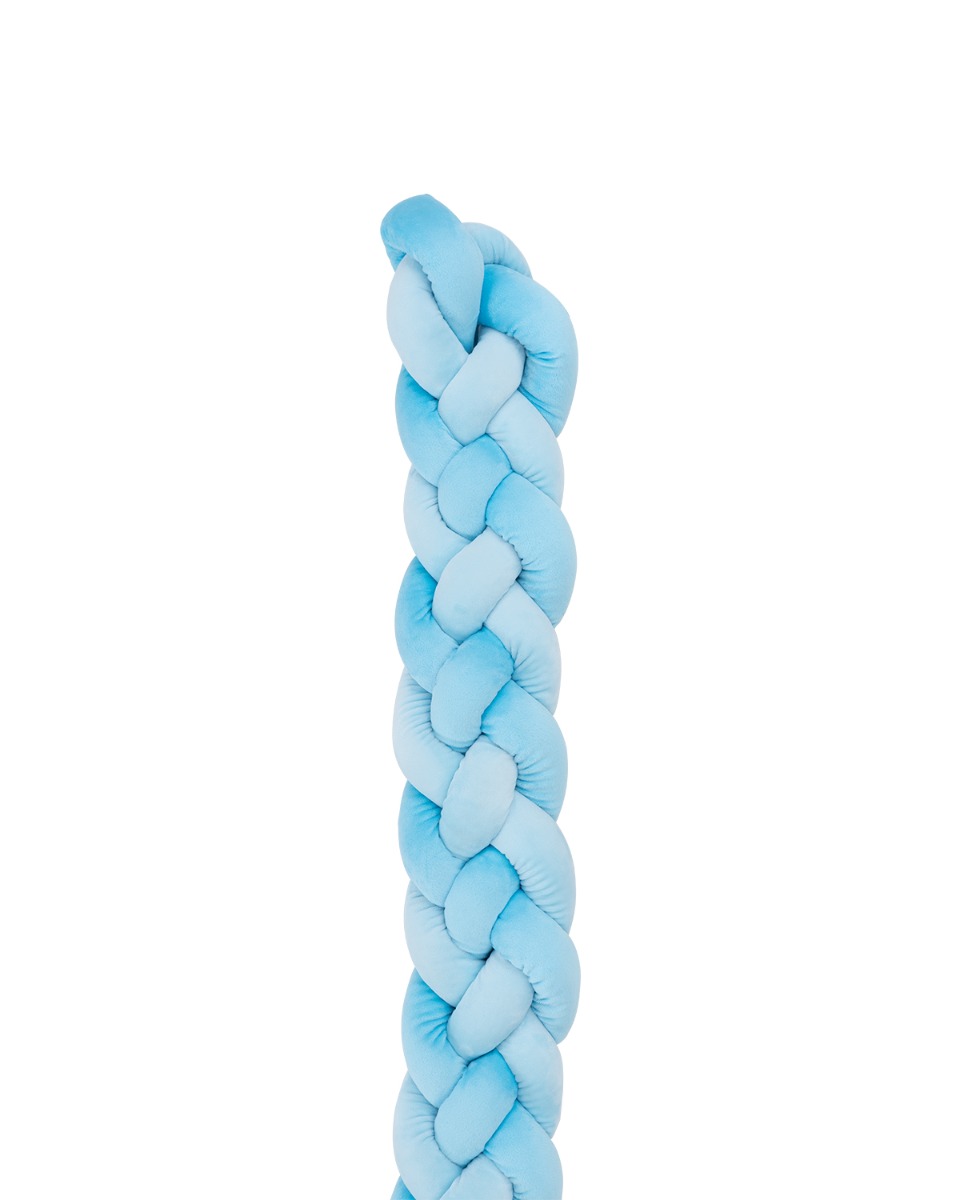 Protector trenzado 180cm 4 trenzas (15cm) Azul