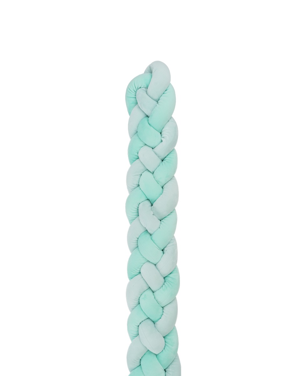 Protector trenzado 180cm 4 trenzas (15cm) Menta