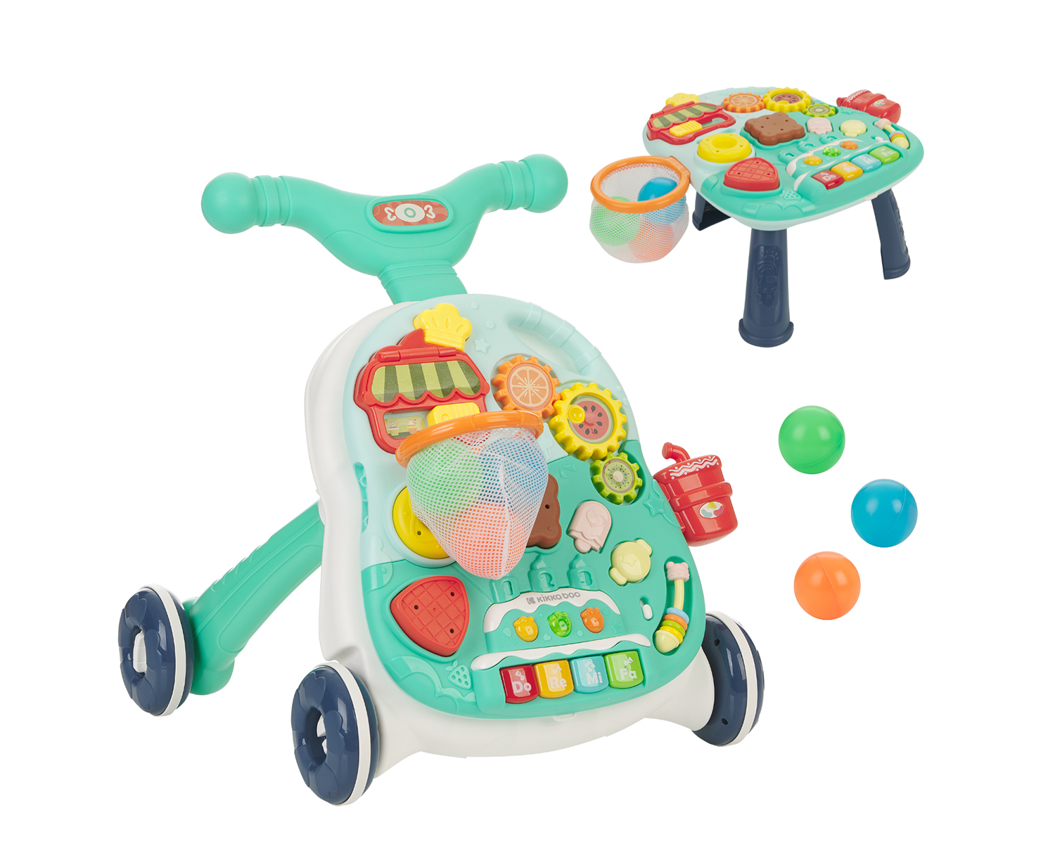 Andador 2en1 Candy Party Menta