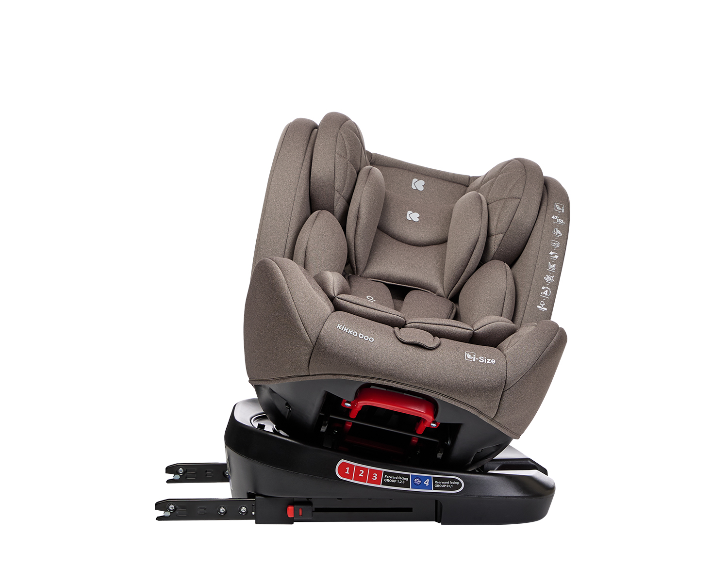 Silla de coche 40-150 cm i-Trip i-SIZE Beige