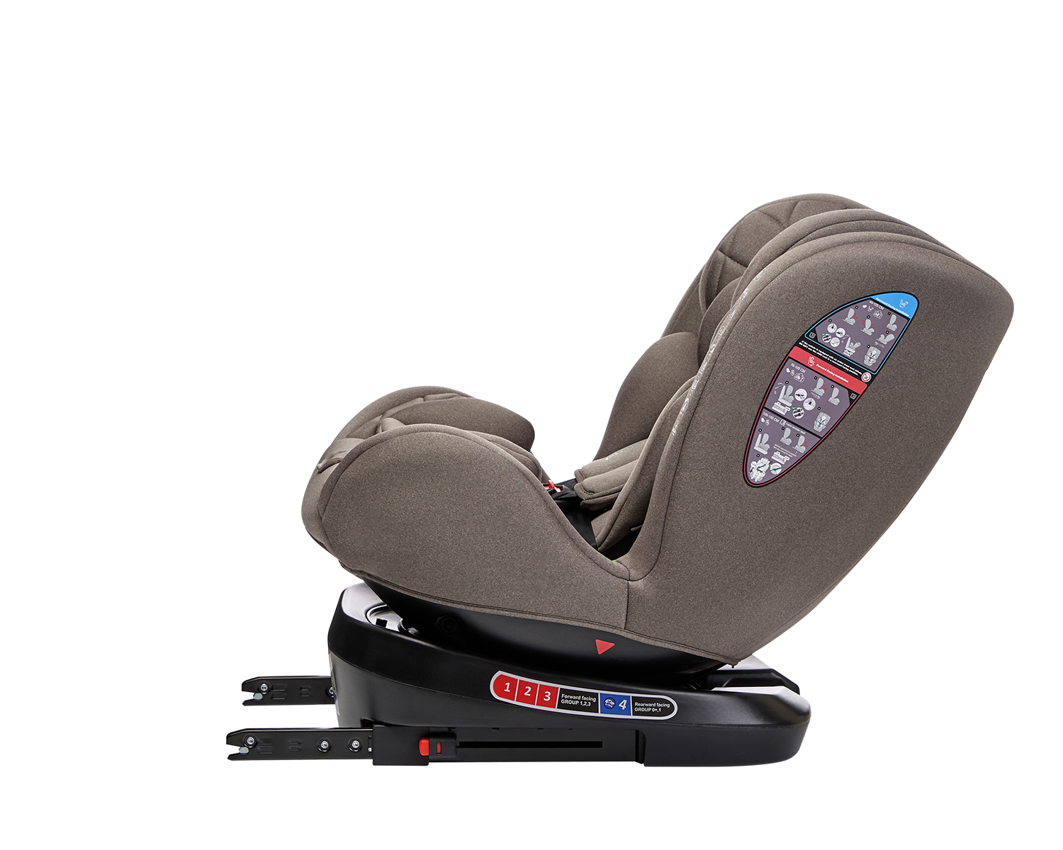 Silla de coche 40-150 cm i-Trip i-SIZE Beige