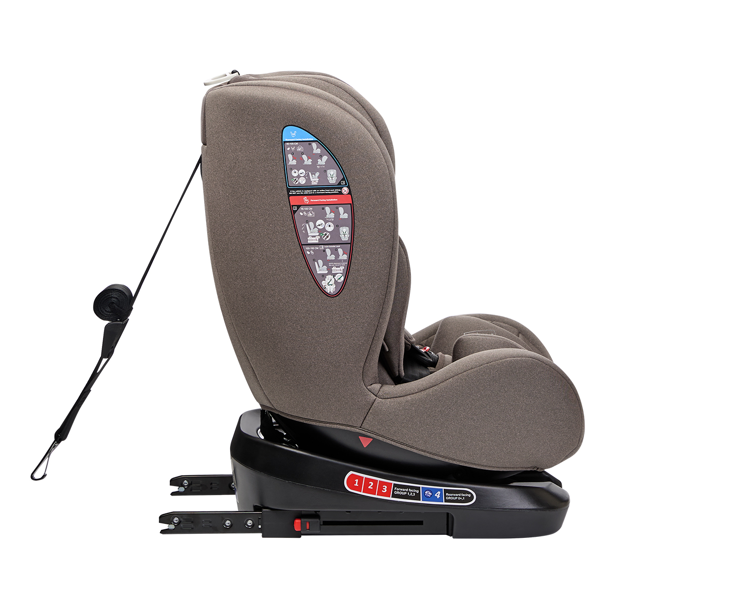 Silla de coche 40-150 cm i-Trip i-SIZE Beige