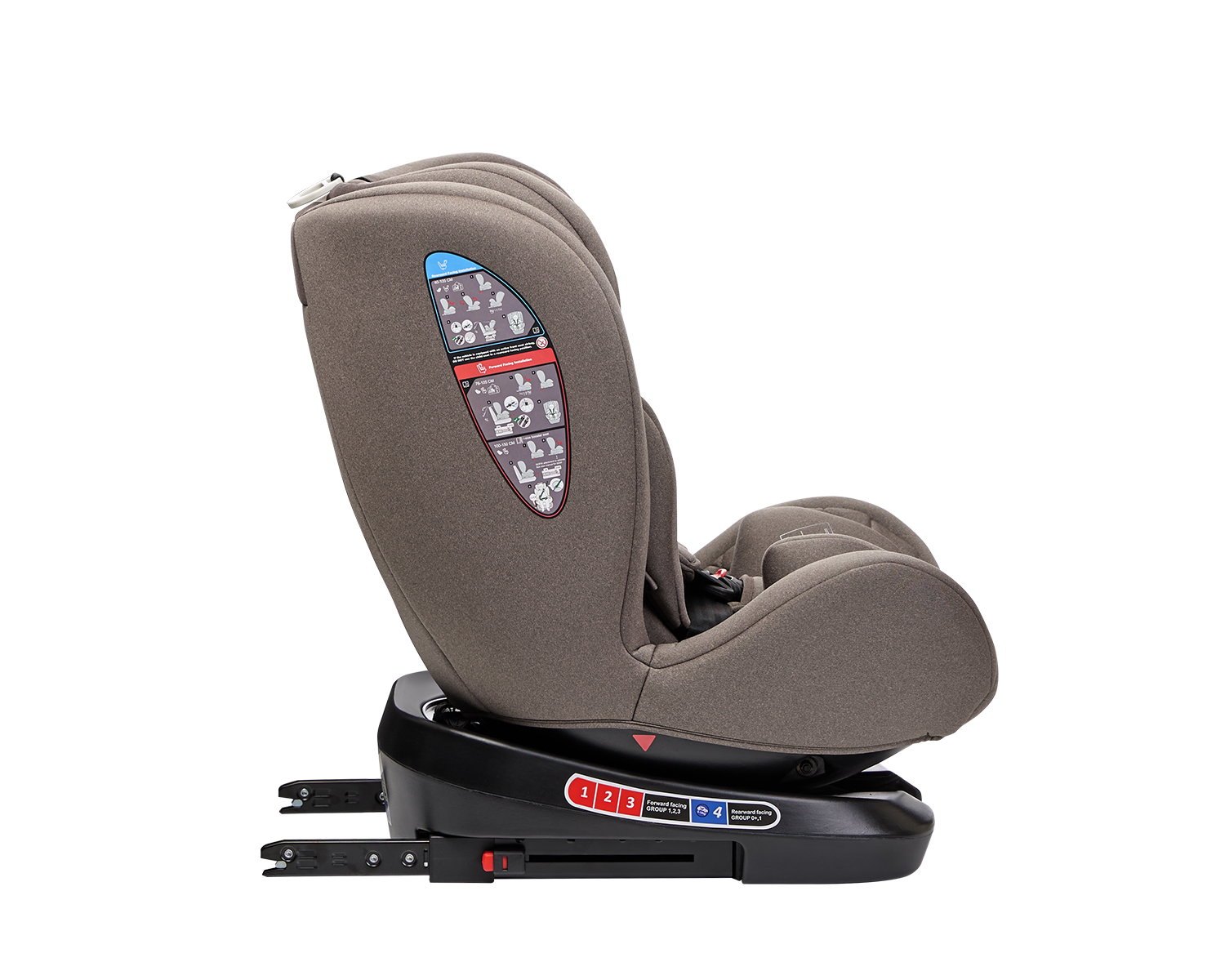 Silla de coche 40-150 cm i-Trip i-SIZE Beige