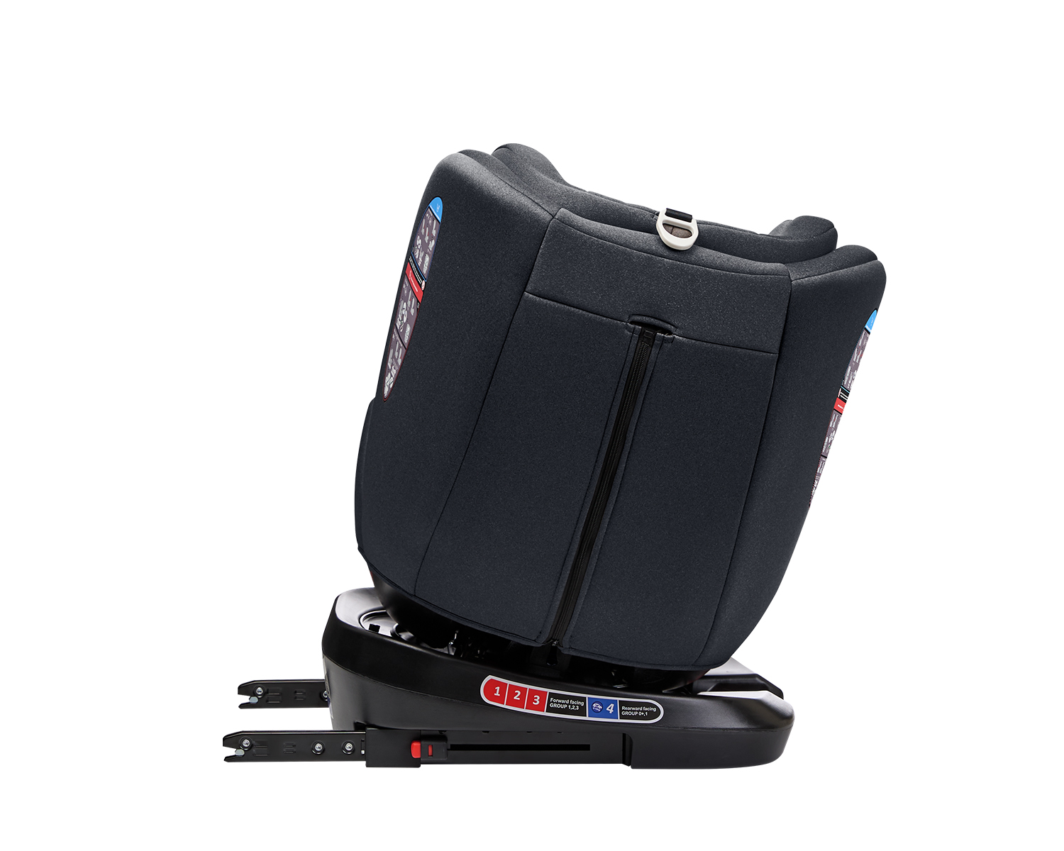 Silla de coche 40-150 cm i-Trip i-SIZE Gris